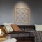 Ekena Millwork Small Monument Decorative Fretwork Wood Wall Panels, Walnut, 11 3/8"W x 11 3/8"H x 3/8"T WALW12X12X0375MMTWA - alternate 4